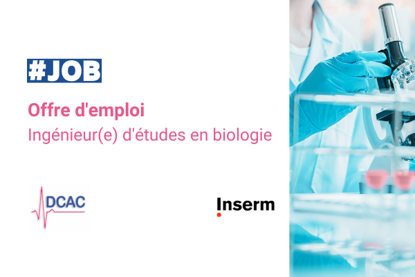 #JOB - Offre d'emploi - Ingénieur(e) d'étude en biologie
